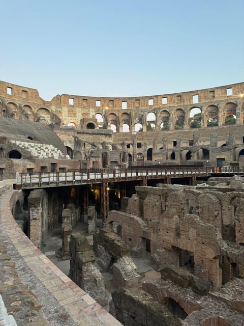 Rome: Colosseum Arena Experience With Audio Guide App - Booking and Cancellation Policy