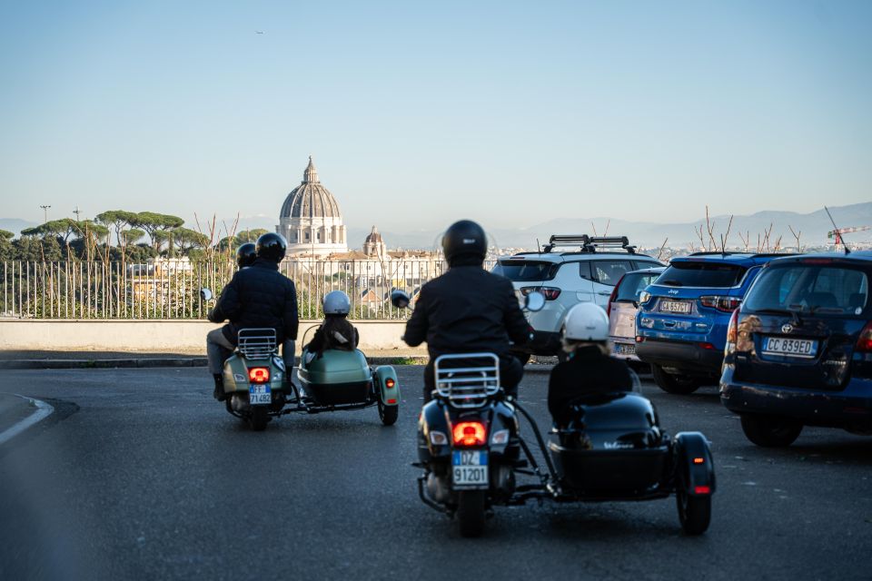 Rome: Evening Vespa Sidecar City Tour - Frequently Asked Questions