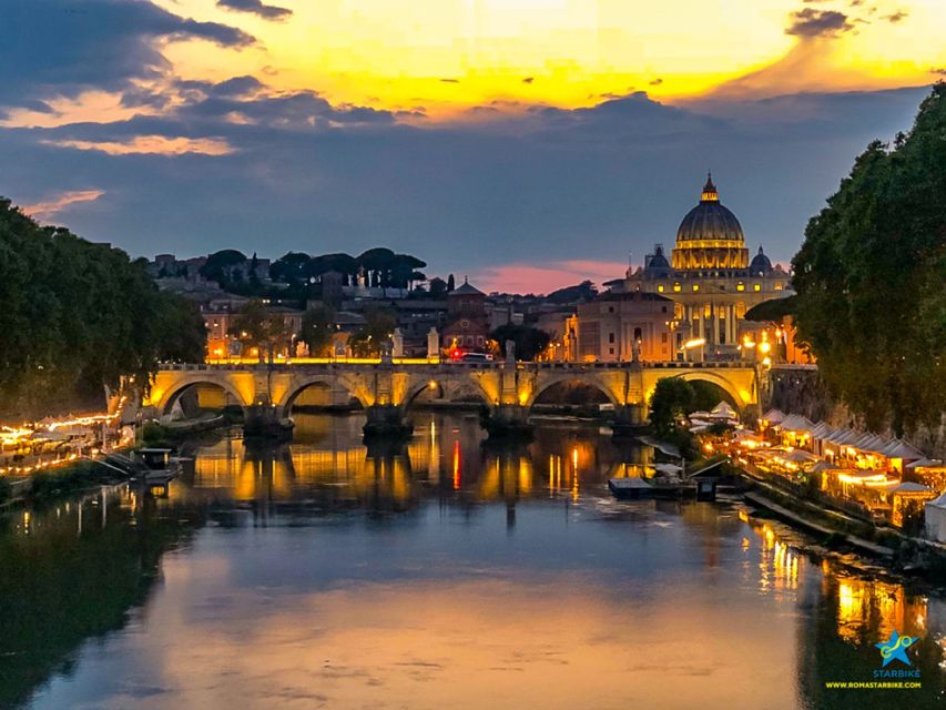 Rome: Night E-Bike Tour With Pizza Option - Starting Location