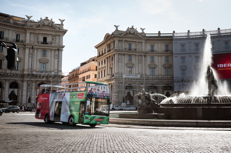 Rome: Open-Top Hop-On Hop-Off Bus City Tour - Nearby Attractions to Explore