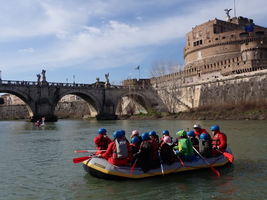 Rome: Rafting Experience on the Tiber River With Prosecco - What to Expect