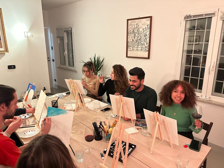 Rome: Small-Group Art Class With Wine - Frequently Asked Questions