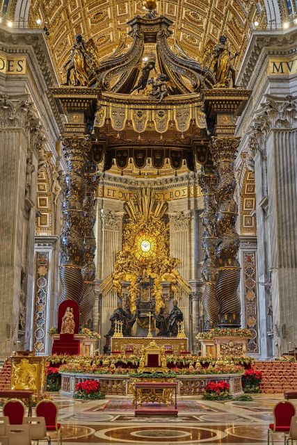 Rome: St. Peters Basilica, Papal Tombs Tour Also With Dome - Meeting Point Details