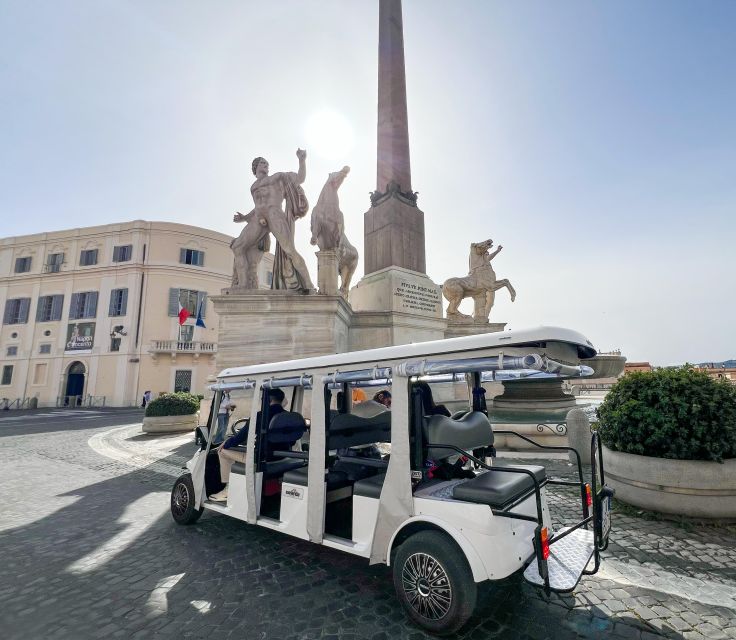 Rome Unveiled: Small-group Golf Cart Guided Tour - Itinerary