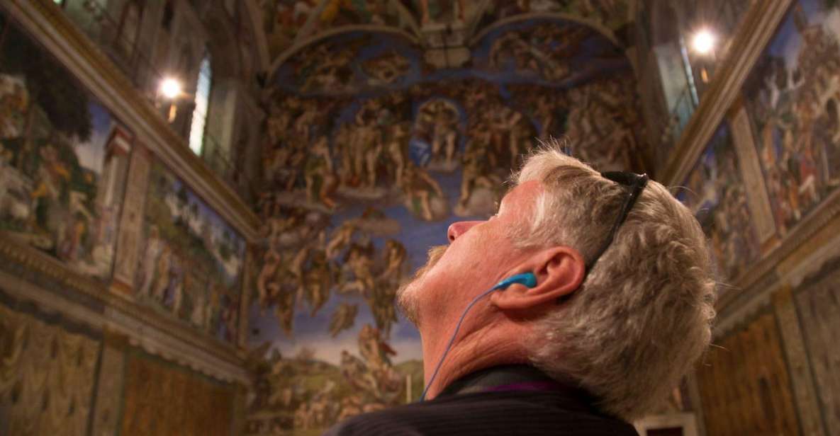 Rome: Vatican & Sistine Chapel Ticket With Audio Guided Tour - Accessibility Considerations