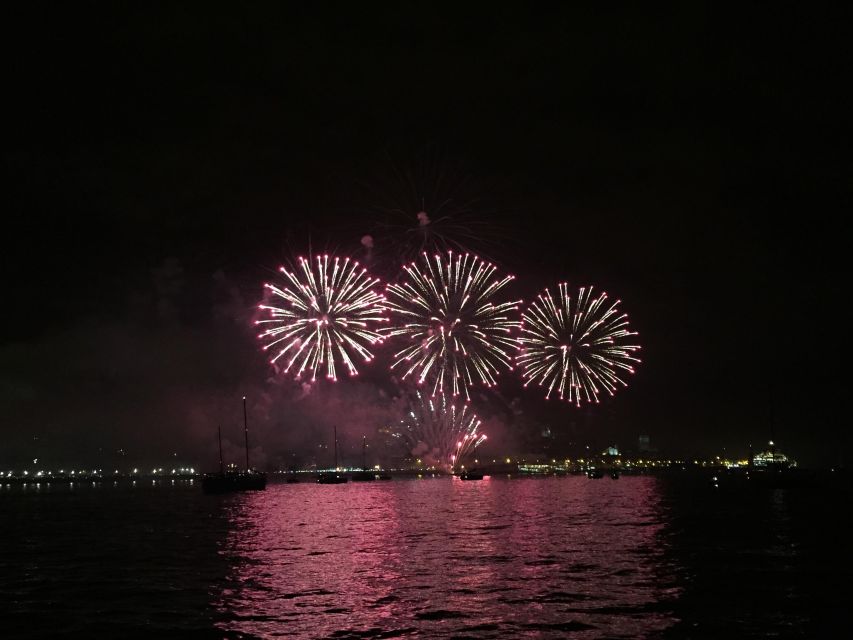 Sail Into 2025: Lisbon Fireworks From the River - Onboard Activities