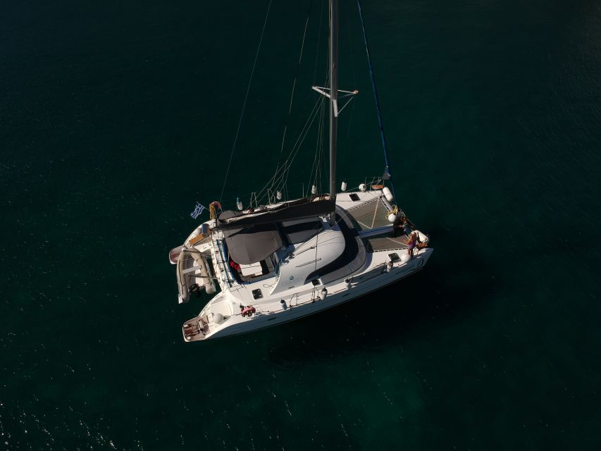 Santorini: Private Catamaran Excursion With Food and Drinks - Booking Information