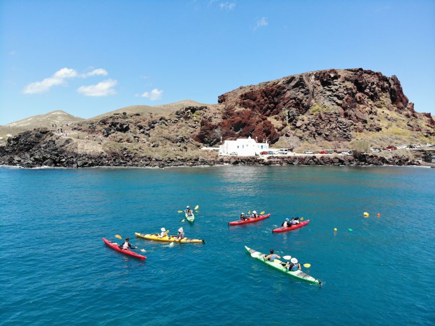 Santorini: South Sea Kayaking Tour With Sea Caves and Picnic - Customer Ratings and Feedback