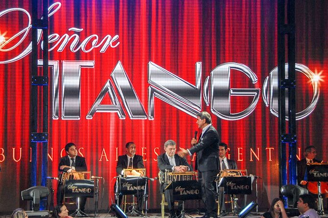 Senior Tango Show With Optional Dinner in Buenos Aires - Booking Information