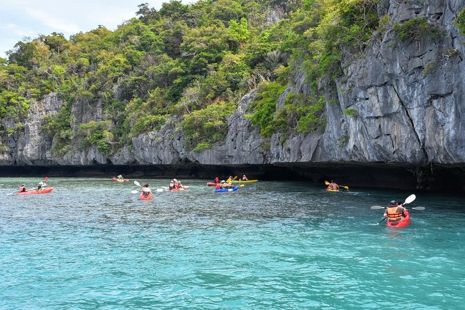 Snorkel and Kayak Trip to Angthong Marine Park by Speed Boat From Koh Phangan - Hike to Viewpoint