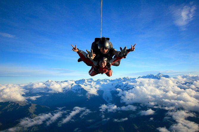 Tandem Skydive 18,000ft From Franz Josef - Photo and Video Options