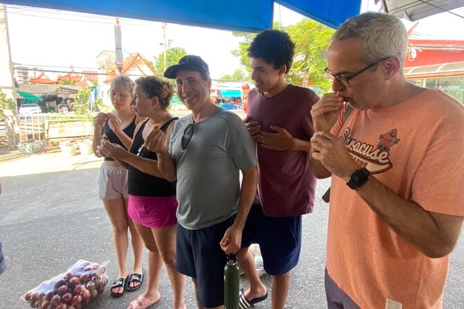Thai Cooking Class With Local Market and Fruit Garden Tour - Preparing Traditional Thai Dishes