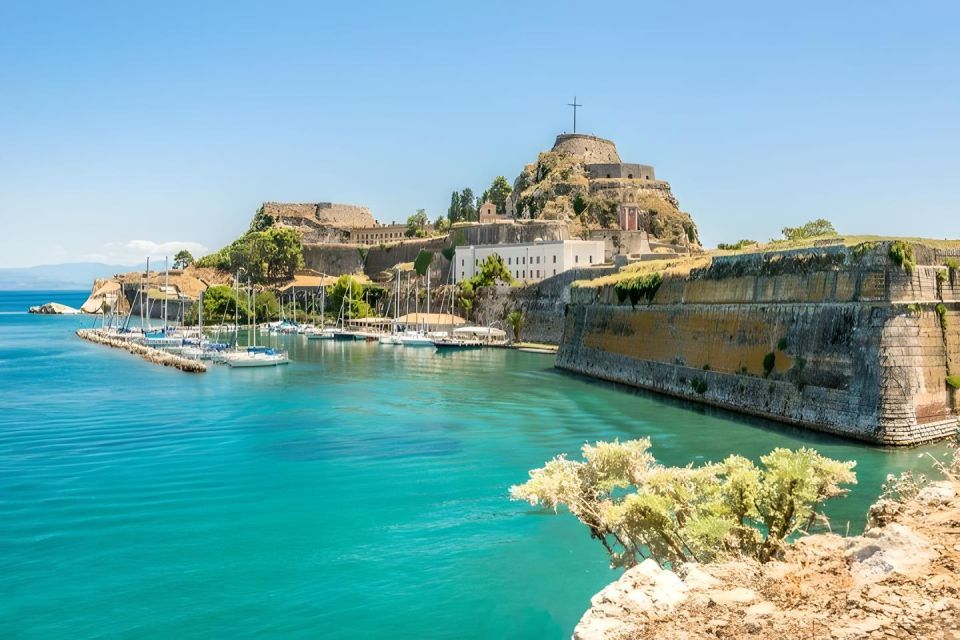 The Durrells in Corfu Town Filming Tour - Exploring Old Fortress Moat