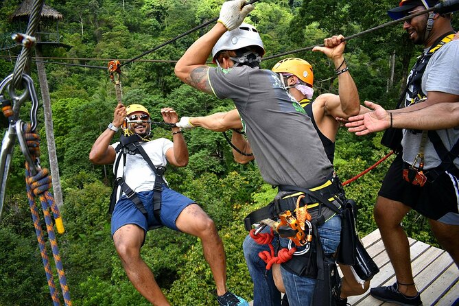 Tree Bridge Cafe And Zipline - Jungle Flight Adventure in Koh Samui - Location and Pickup Arrangements