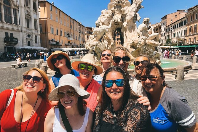 Trevi Fountain, Pantheon, and Campo Dei Fiori Market Food and Wine Tour - Group Size and Fitness Level