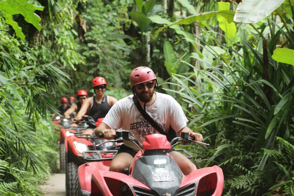 Ubud: Quad Bike Tour With Waterfall, Long Tunnel, and Lunch - Booking Options and Inclusions