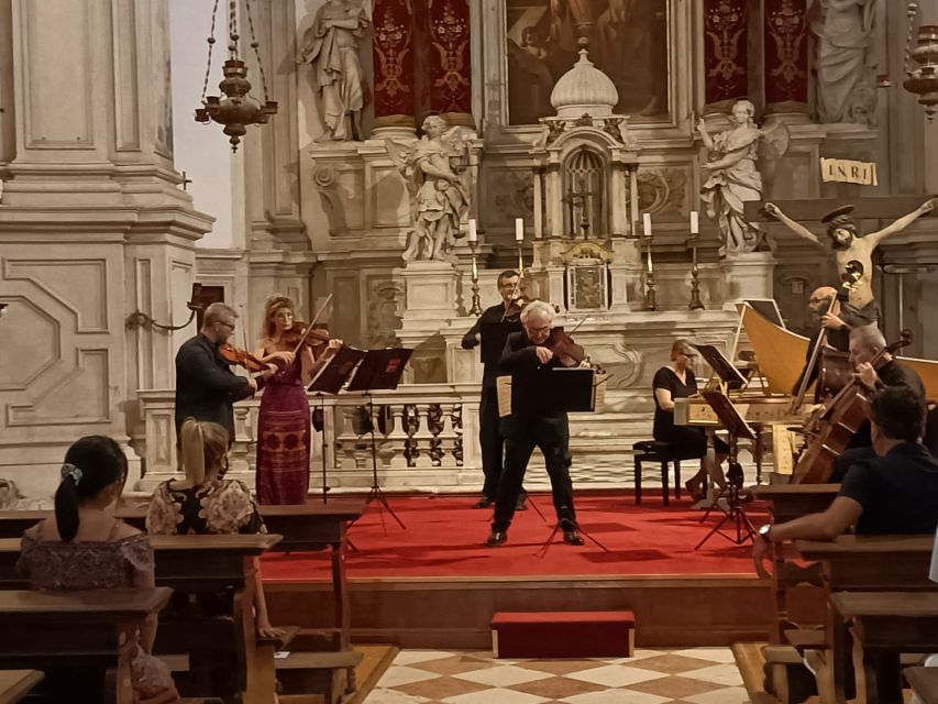 Venice: Four Seasons Concert Ticket at Vivaldi Church - Booking Process