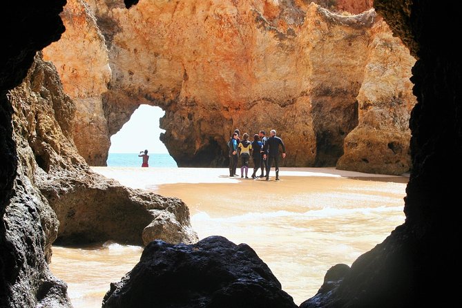 Visit Secret Caves, Hidden Beaches and Snorkel in Alvor, Portugal - Picnic on the Beach