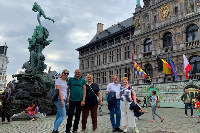 Walking Tour: Highlights of Antwerp - End Point and Departure