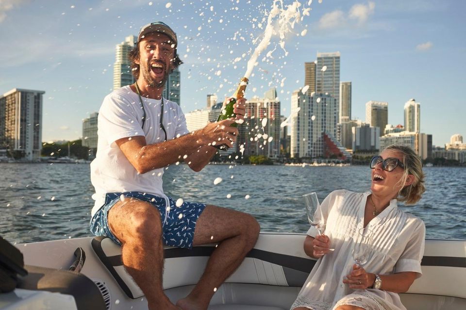 1 Hour Miami Private Boat Ride With Champagne and Captain - Frequently Asked Questions