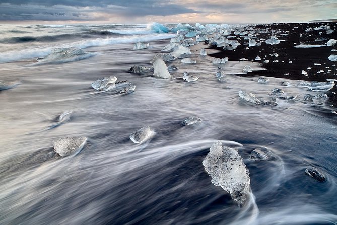 2-Day Ice Cave & South Coast: Glacier Hike and Glacier Lagoon - Visiting Glacier Lagoons and Black-Sand Beaches