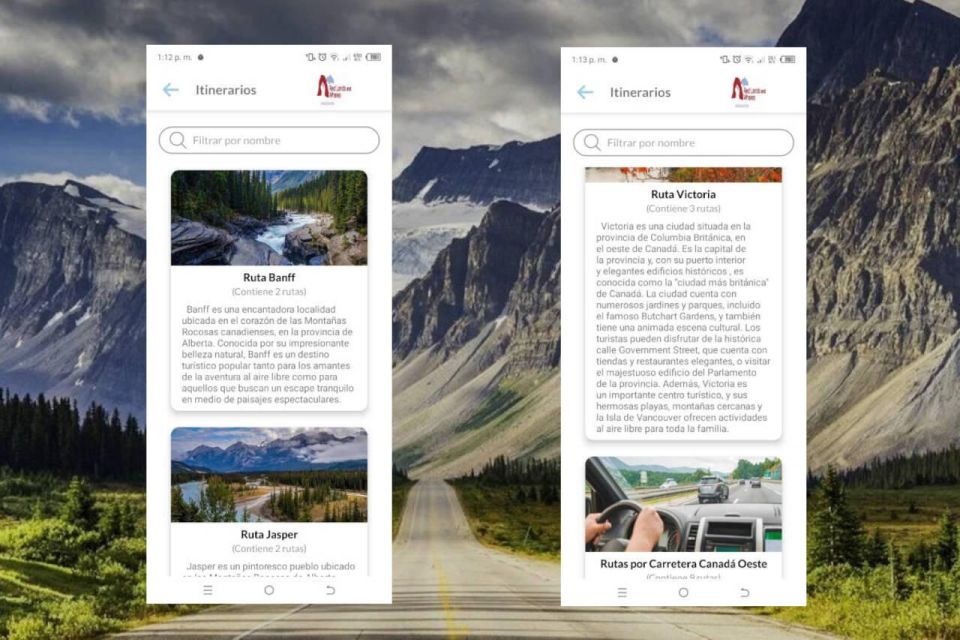 Audioguide for Western Canada Road Routes (Rocky Mountains) - Highlights and Included Features