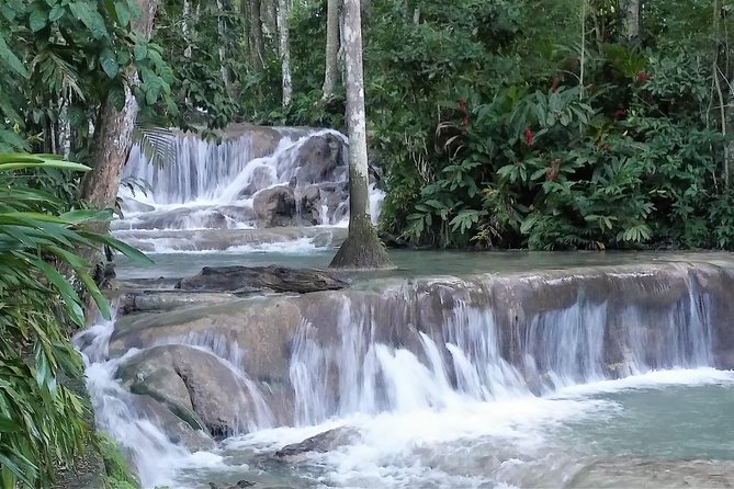 Blue Hole Plus Secret Falls and Dunns River Falls Combo From Runaway Bay Hotels - Booking and Cancellation Policy