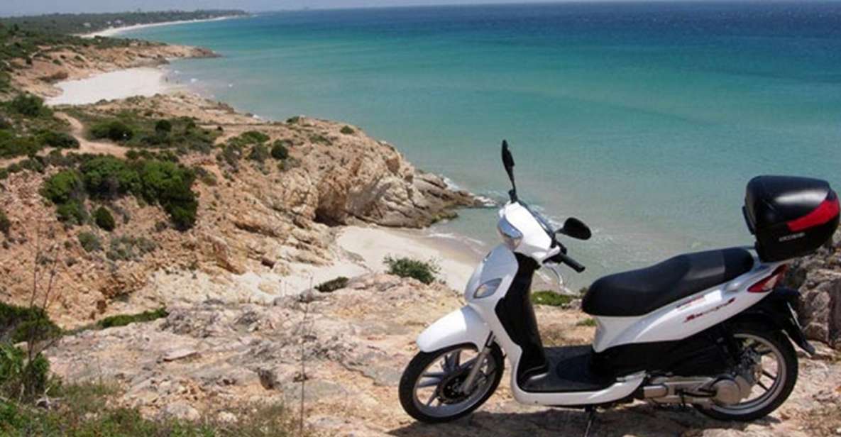 Cagliari: Hidden Coves by Scooter Private Tour From Chia - Optional Lunch at Capo Malfatano