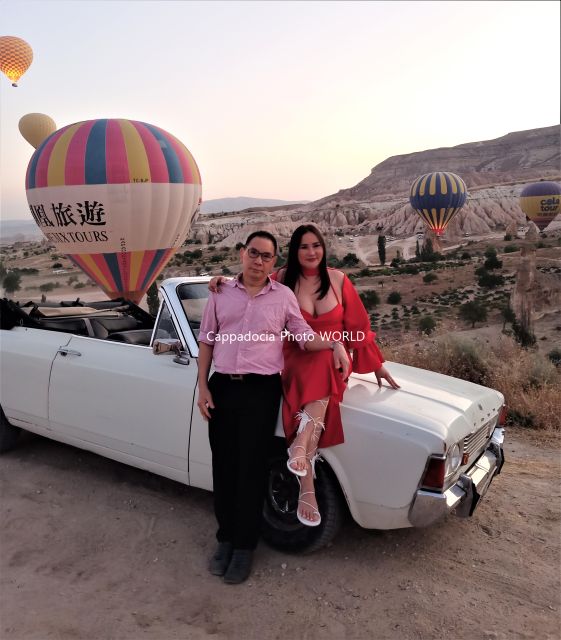 Cappadocia Photo Shoot With Classic Car and Flying Dress - Booking and Cancellation Policies
