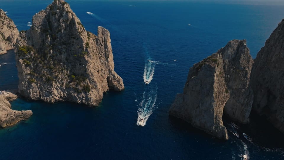 Capri Private Boat Tour: Free Bar, Snack and Extra Included