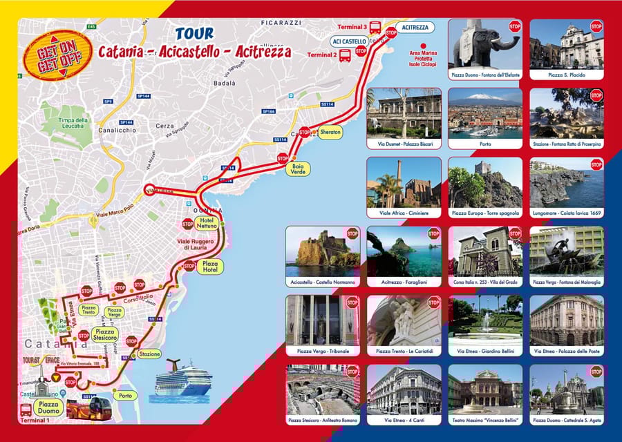 Catania: Hop-On, Hop-Off Bus to Acicastello and Acitrezza - Tips for Your Visit