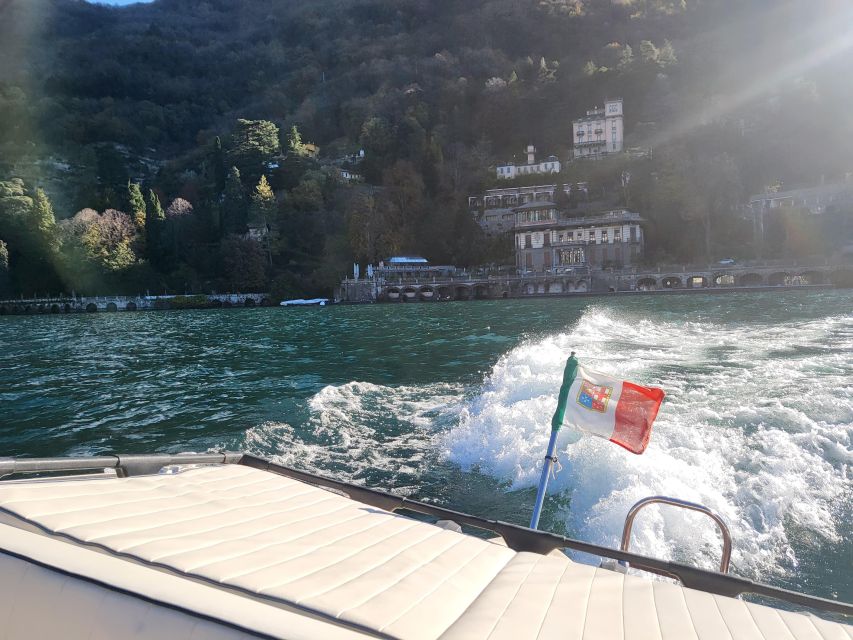 Como: Lake Como Private Boat Tour With Personal Skipper - Private Speedboat Cruise