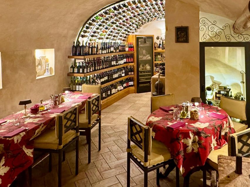 Dinner Food Tasting With Wine Pairing Experience Trastevere - Location and Accessibility