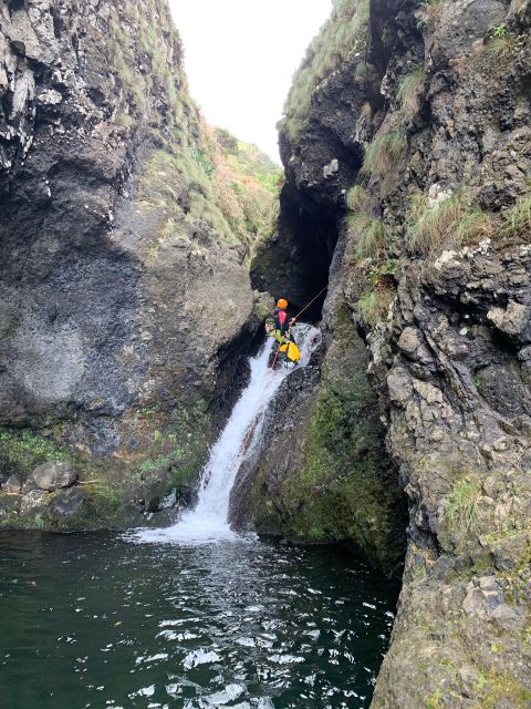 Flores: Canyoning in the Lower Ilhéus With a Guide and Snack - Rappelling Challenges and Experiences