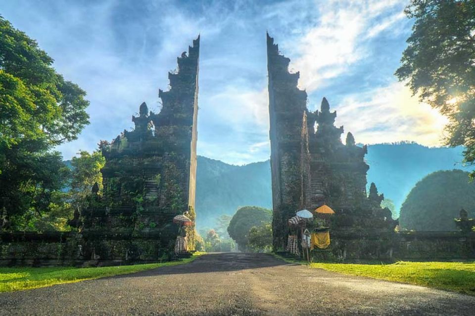 From Bali : Spectacular Waterfall of North Bali - Handara Iconic Gate