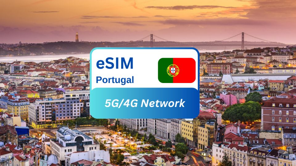 From Lisbon: Portugal Esim Tourist Data Plan - How to Purchase