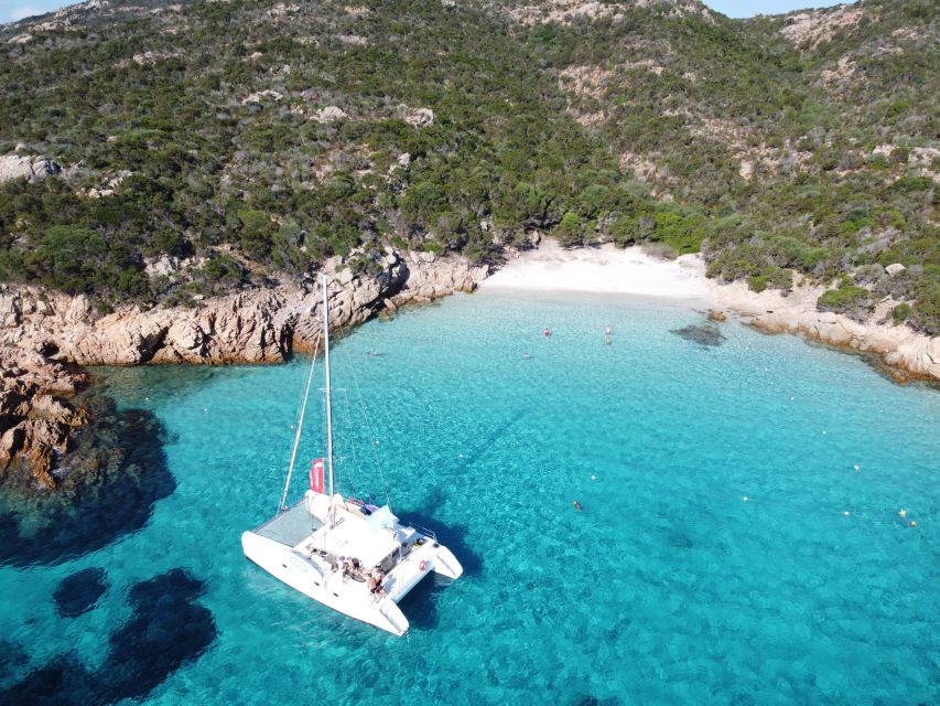 From Palau: Maddalena Archipelago Catamaran Tour With Lunch - Dining and Refreshments