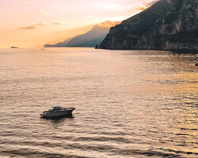 From Positano/Praiano: 1h 30 Min Private Sunset Cruise - Sights and Experiences