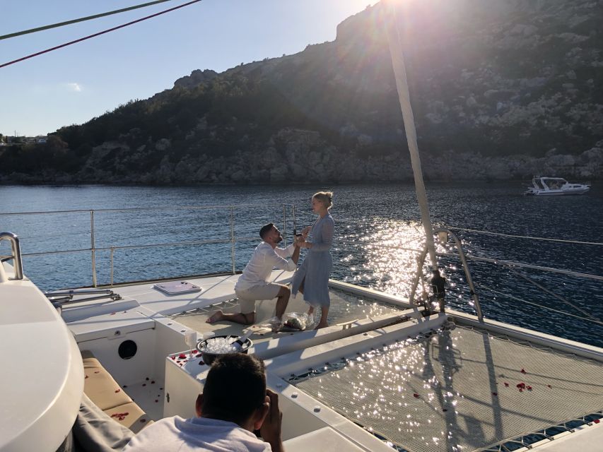 From Rhodes: Private Catamaran Cruise All Inclusive - Frequently Asked Questions