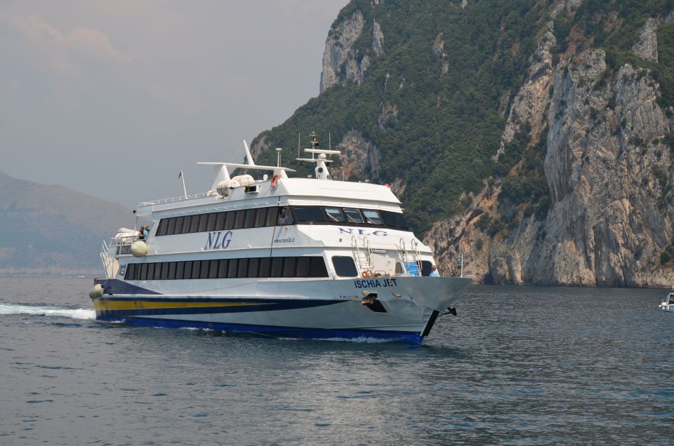 From Sorrento: Round-Trip Ferry Ticket to Capri and Positano - Alternative Transportation Options