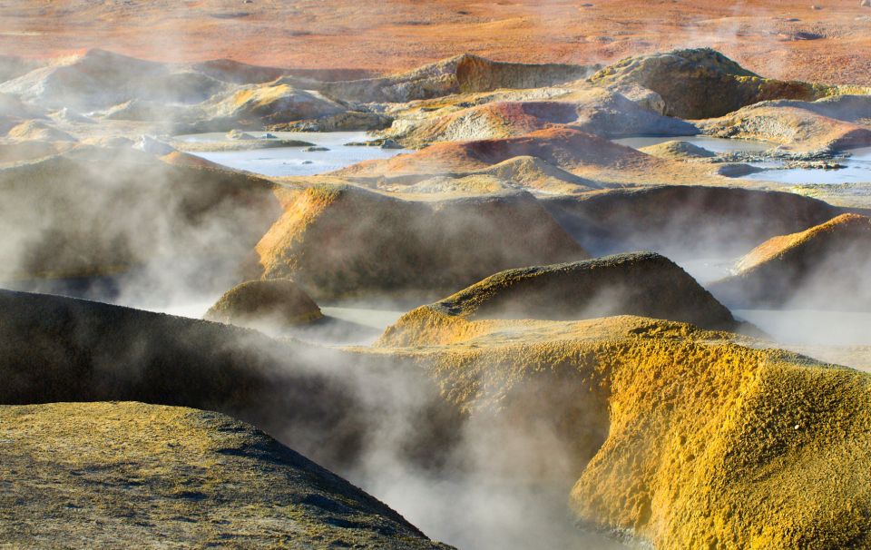 From Uyuni: Geyser and Uyuni Salt Flats 3-Days | Flamingos | - Photography Opportunities