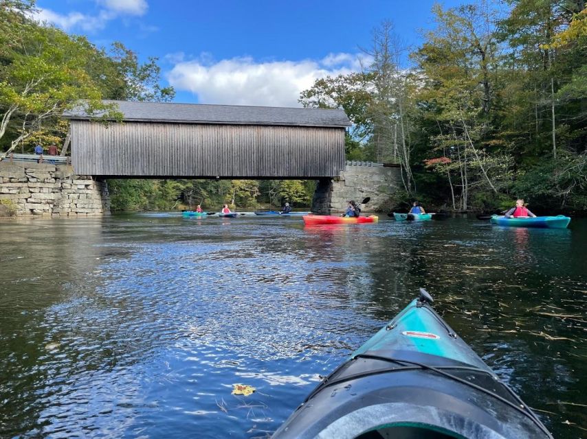 Guided Covered Bridge Kayak Tour, Southern Maine - Scenic Views