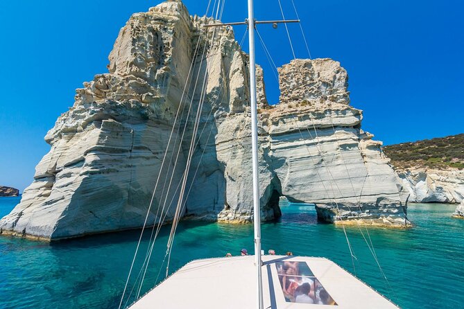 Half Day Boat Tour to Kleftiko Milos - Onboard Refreshments