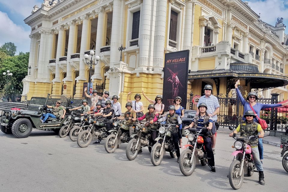 Hanoi: Half-Day Guided City Tour on Vintage Minsk Motorbike - Tips for Travelers