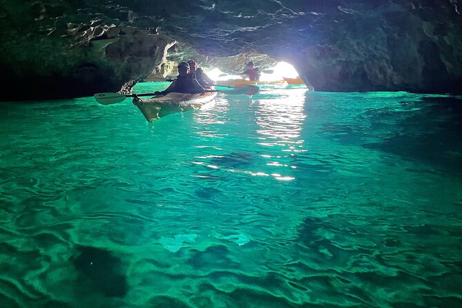 Leuca Kayak Tour With Swimming Stop and Speleo-Trek in a Cave - Booking Information