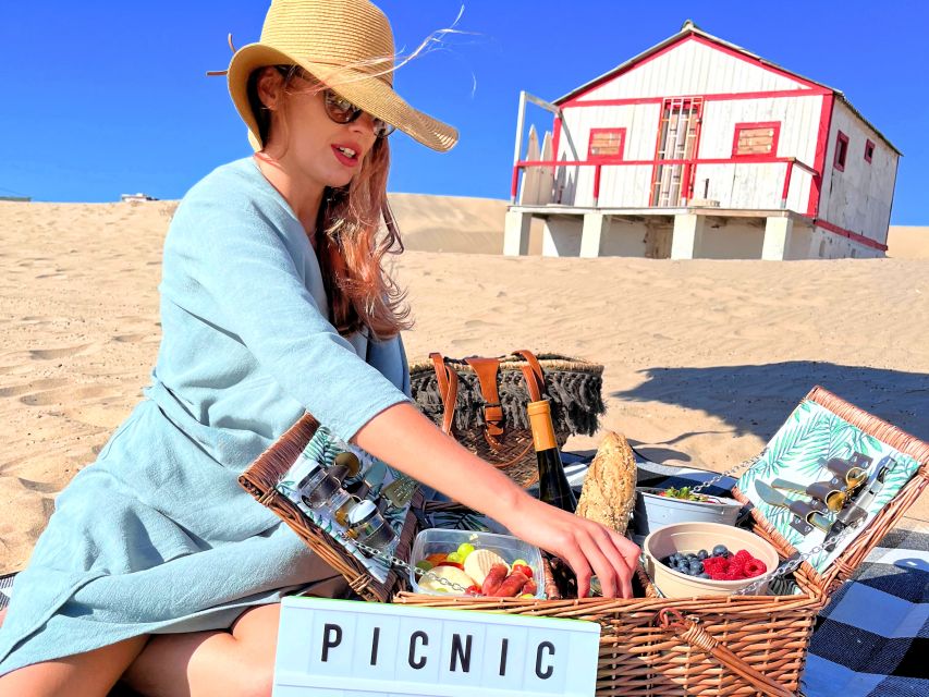 Lisbon: Beach Brunch Picnic With Set-Up and Transfers - Charge Your Phone