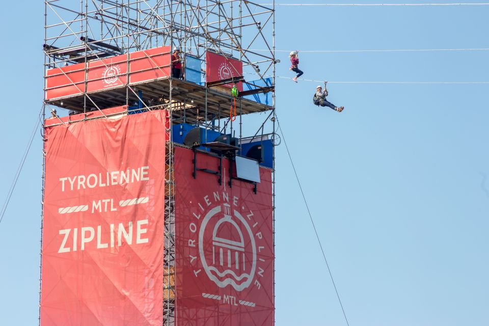 Montreal Old Port: Urban Zipline Ticket - About the Urban Zipline