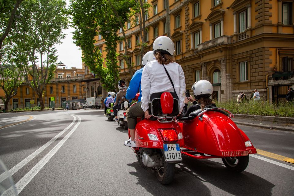 Morning Vespa Sidecar Tour With Cappuccino - Frequently Asked Questions