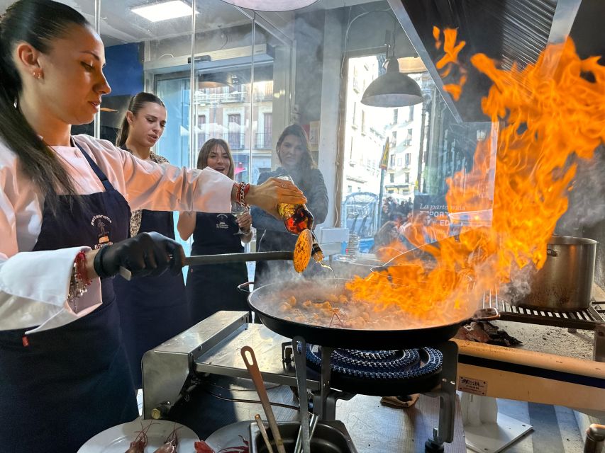 Paella Workshop in Iconic Place With a Local Chef in Madrid - Cooking With a Local Chef