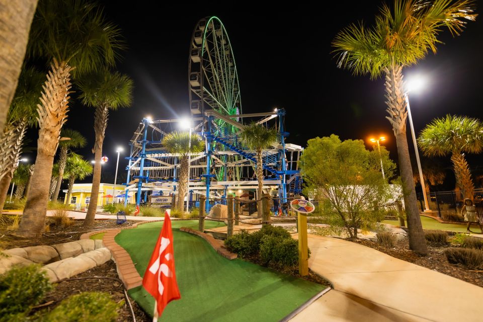 Panama City Beach: SkyWheel Miniature Golf Pass - Wheelchair Accessible